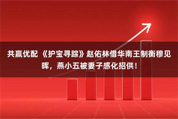 共赢优配 《护宝寻踪》赵佑林借华南王制衡穆见晖，燕小五被妻子感化招供！